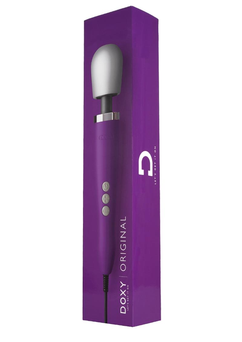 Doxy Original Wand Body Massager - Purple