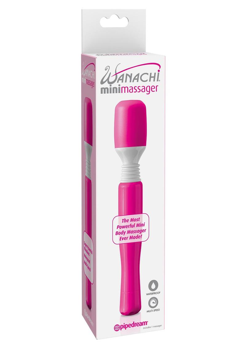 Mini Wanachi Wand Massager - Pink